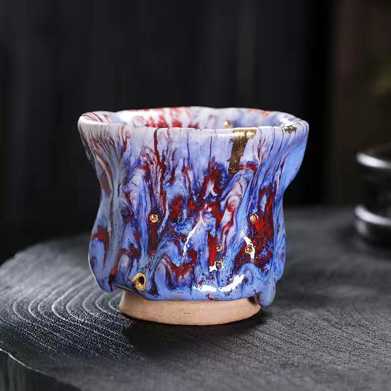 Master Collection----High-end master award-winning Shino yaki Tea cup(