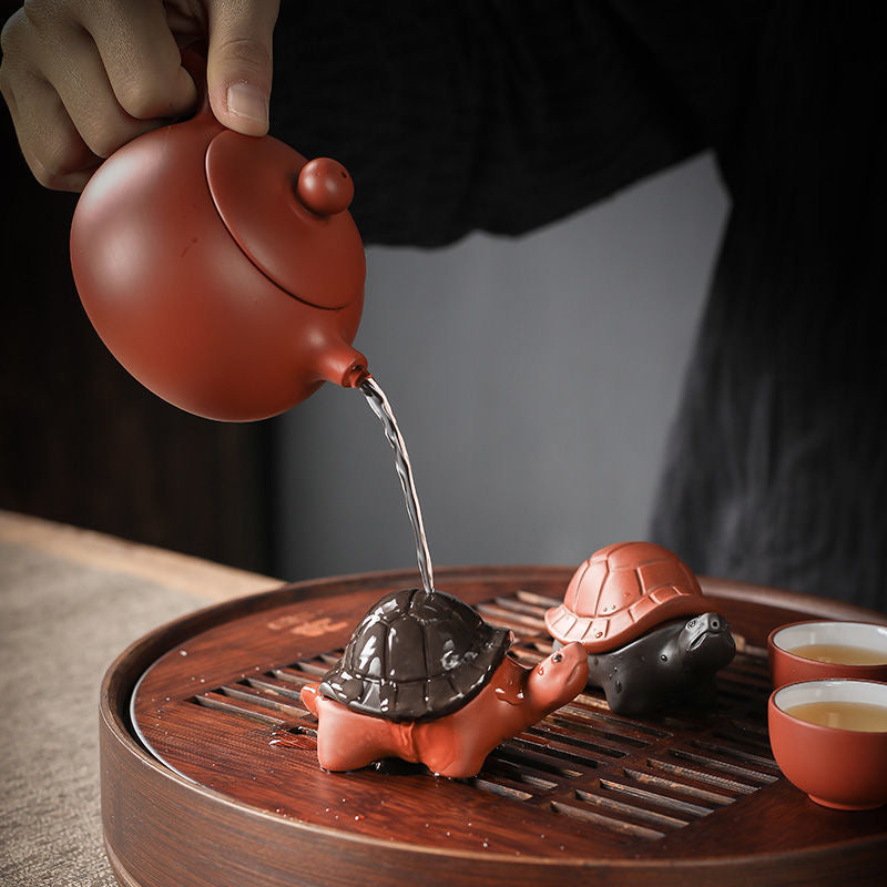Yu little turtle purple sand  Tea Pet