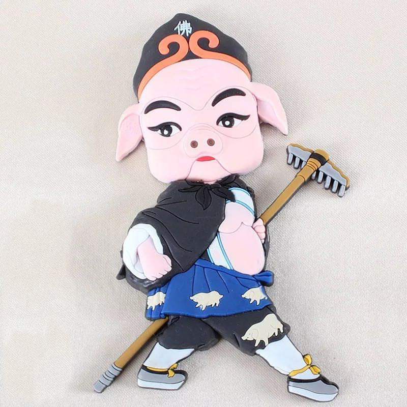 Peking Opera Characters Refrigerator Magnetic