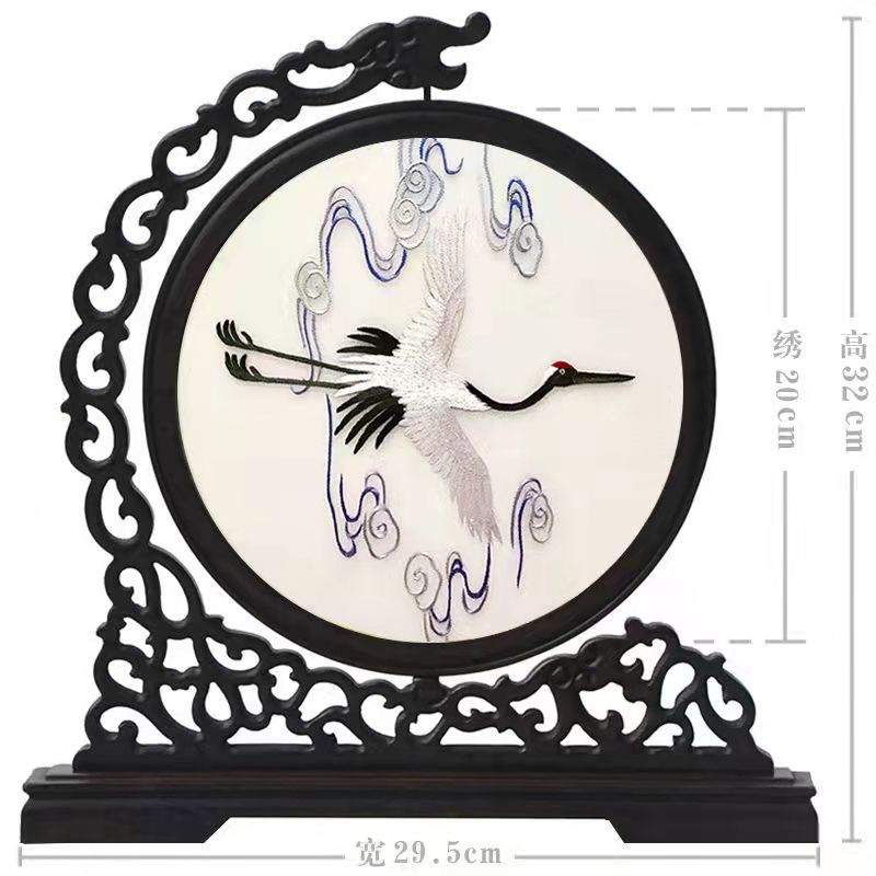 Suzhou embroidery handmade double-sided embroidery ornament