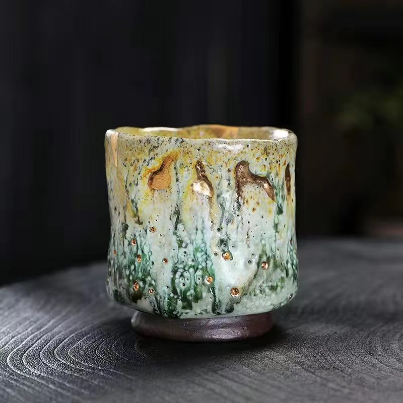 Master Collection----High-end master award-winning Shino yaki Tea cup(