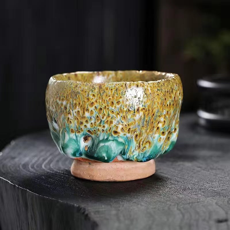 Master Collection----High-end master award-winning Shino yaki Tea cup(