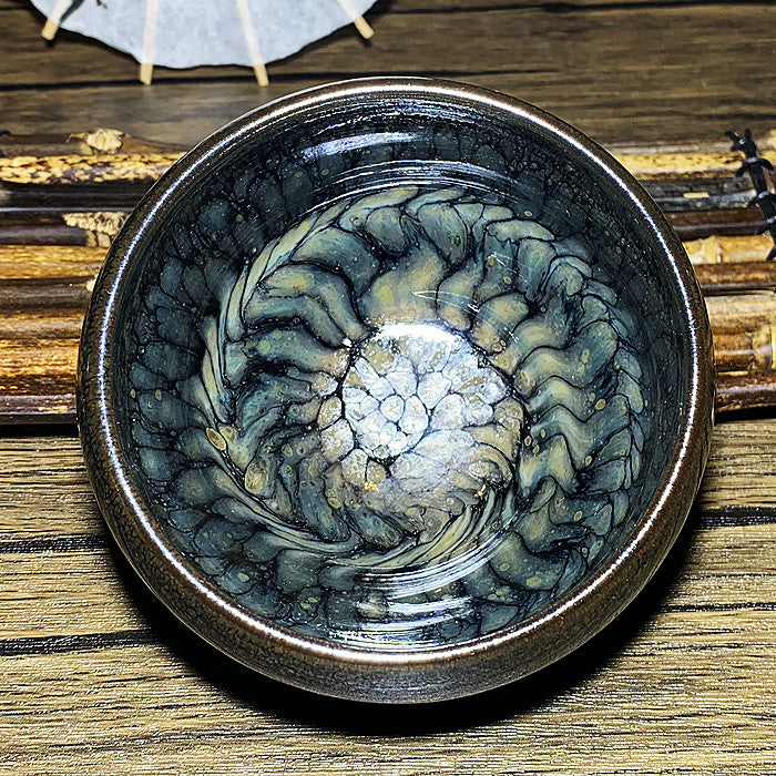 Master Collection-----Different Patterns Sleeping Dragon Partridge Tea Cup (M247)